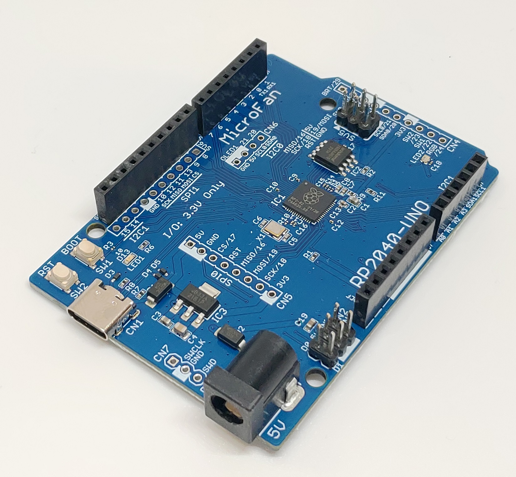 RP2040-UNO – マイクロファン ラボ